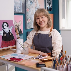 Discover Elain Lim’s world of mindful, creative reuse using expired makeup Image